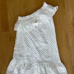 Tory Burch Zoe Dress- one shoulder. Brand new with tags